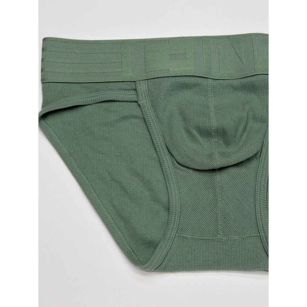 C-In2 HARD CORE Men's Ribbed‎ Briefs Underwear Sage Green Medium - Picture 2 of 5